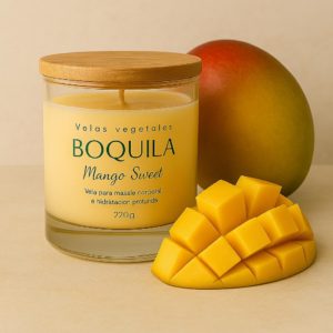 Vela de vidrio - Mango Sweet